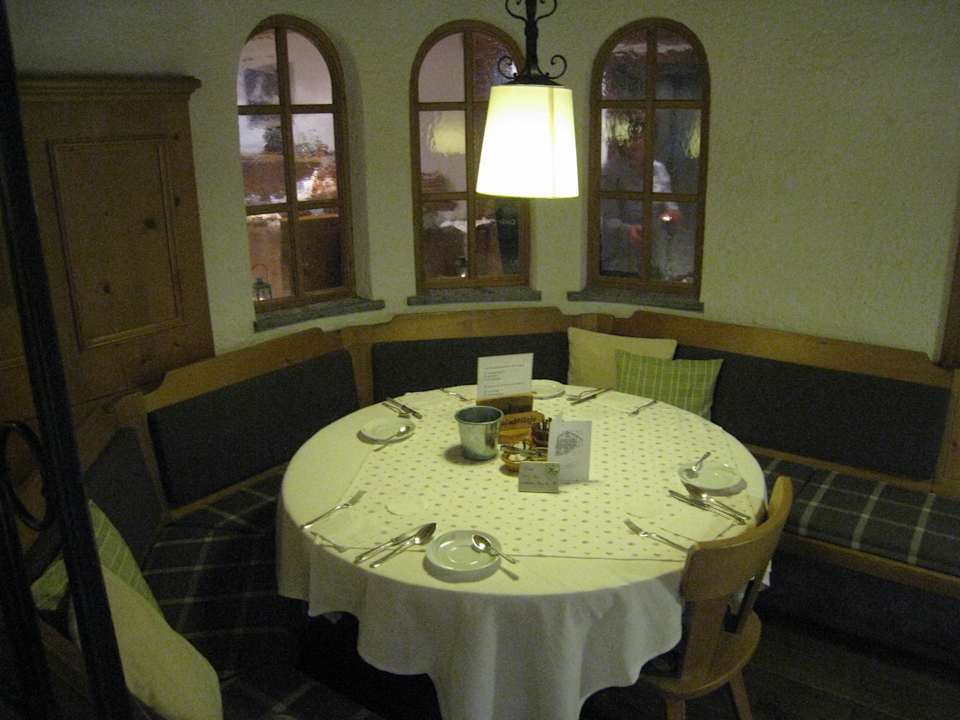 Unser Frühstückstisch Hotel Bella Vista Zermatt