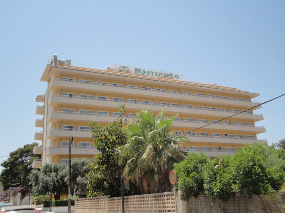 Ansicht von der Meerseite Grupotel Montecarlo