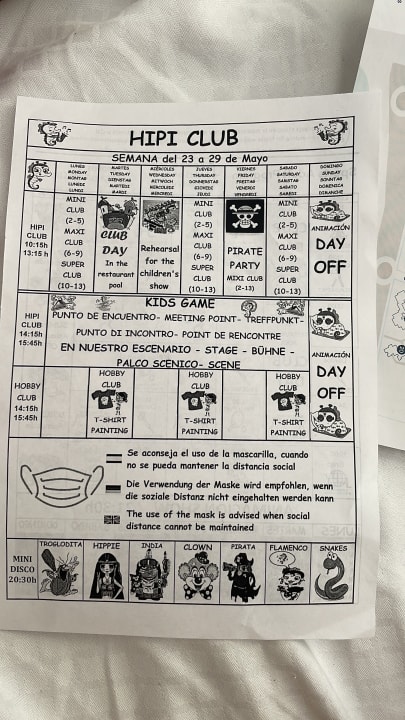 Sonstiges Hipotels Mediterraneo Club