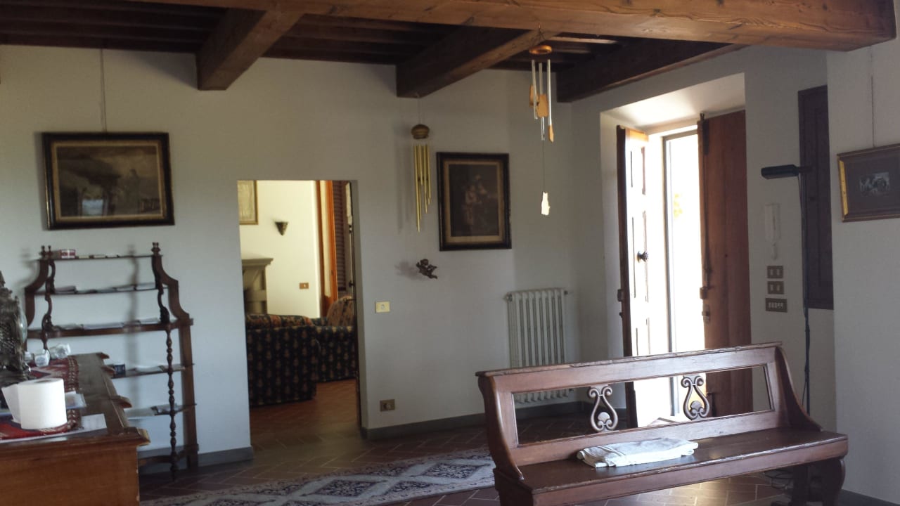 Eingang / Wohnzimmer Villa Pietranera Carmignano