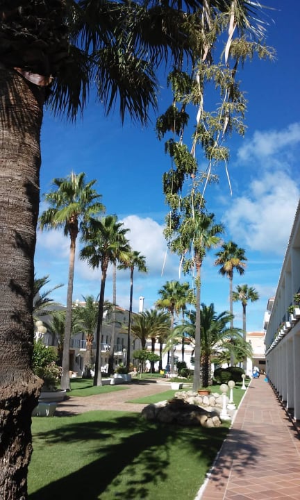 Innenhof Hotel Playa de la Luz