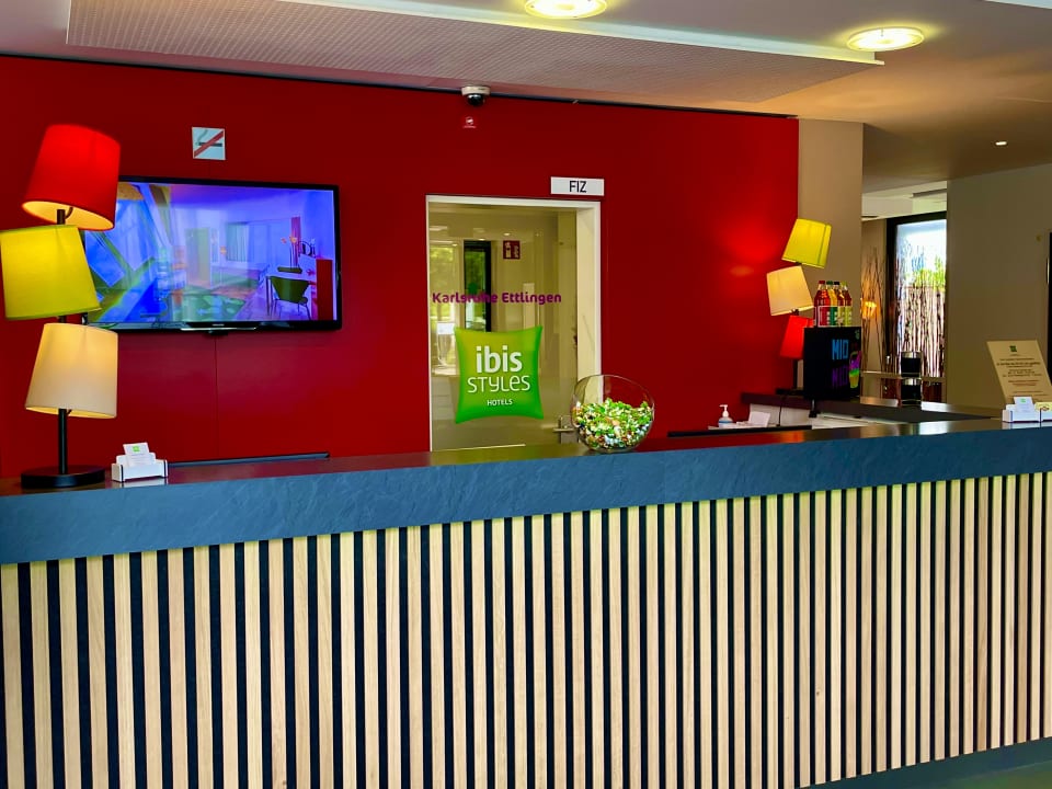 Lobby Hotel ibis Styles Karlsruhe Ettlingen