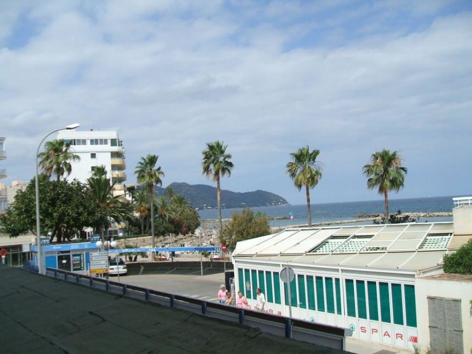 Blick vom Balkon Sol y Mar Apartments