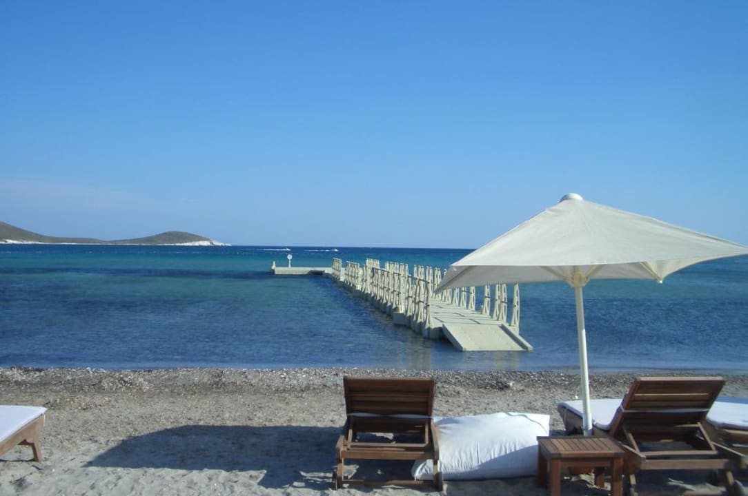 Strand mit Badeplattform Cocos The Club Solto