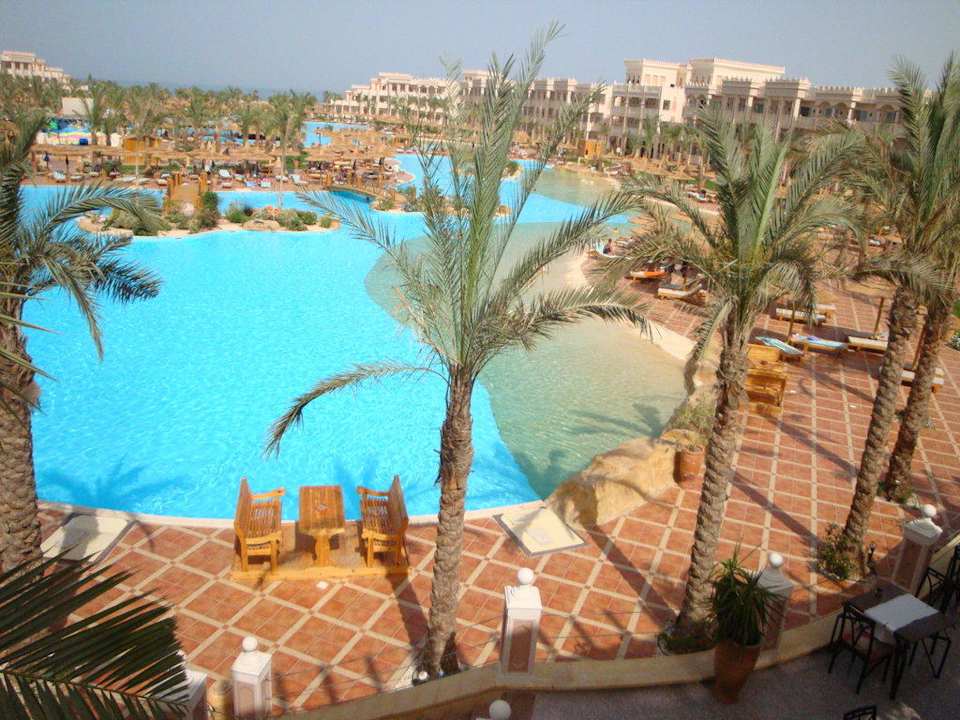 Blick auf die traumhafte Anlage Pickalbatros Palace Resort