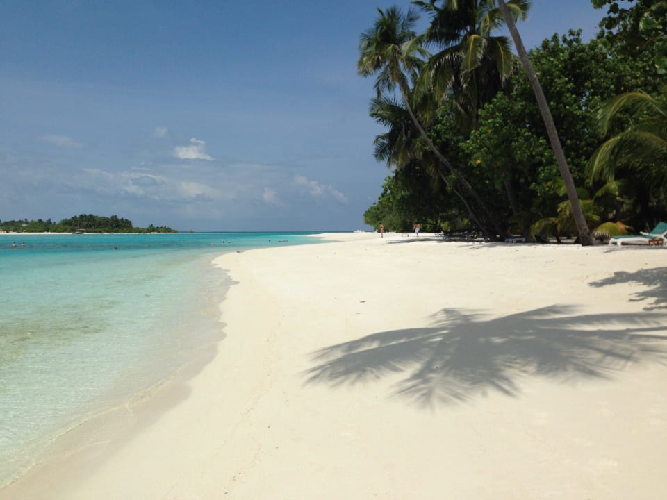 Menschenleer....... Meeru Maldives Resort Island