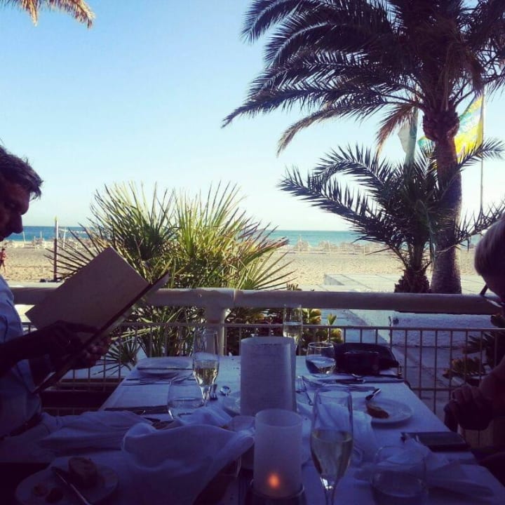 Hummer-Dinner in der Robi-Bar ROBINSON JANDIA PLAYA