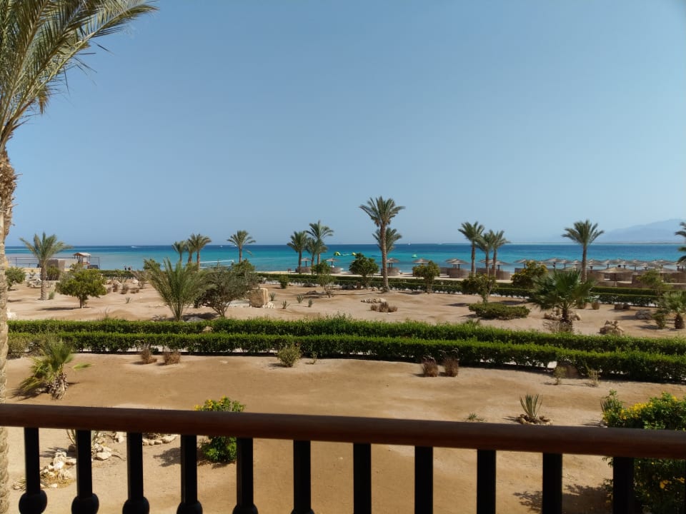 Ausblick vom Balkon (Zimmer mit Meerblick) Hotel Kempinski Soma Bay