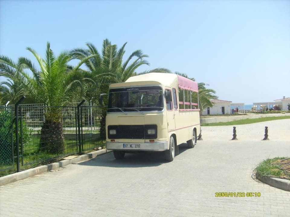 Bus na plażę Silver Hotel