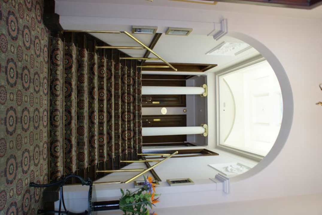 Eingangstreppe Hotel Thainstone House