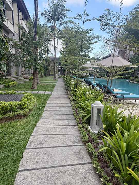 Gartenanlage Courtyard by Marriott Bali Nusa Dua
