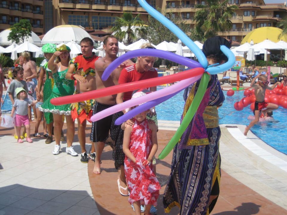 Poolparty am Activitypool Asteria Family Belek