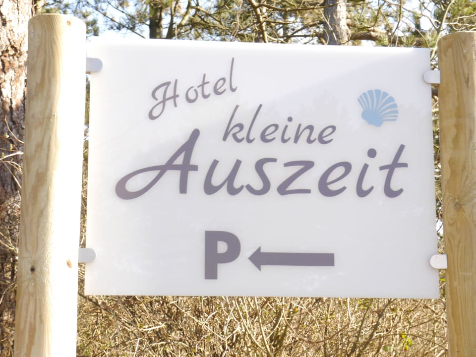 Beschilderung Hotel kleine Auszeit - Adults Only