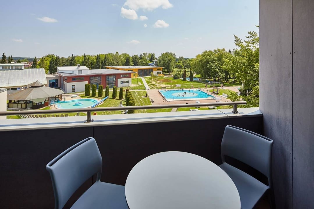 Ausblick Richtung Therme Lenti Thermal Hotel Balance Lenti