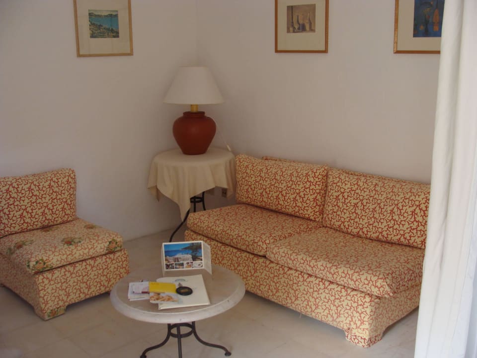 Wohnbereich Juniorsuite Hotel Grand Relais dei Nuraghi