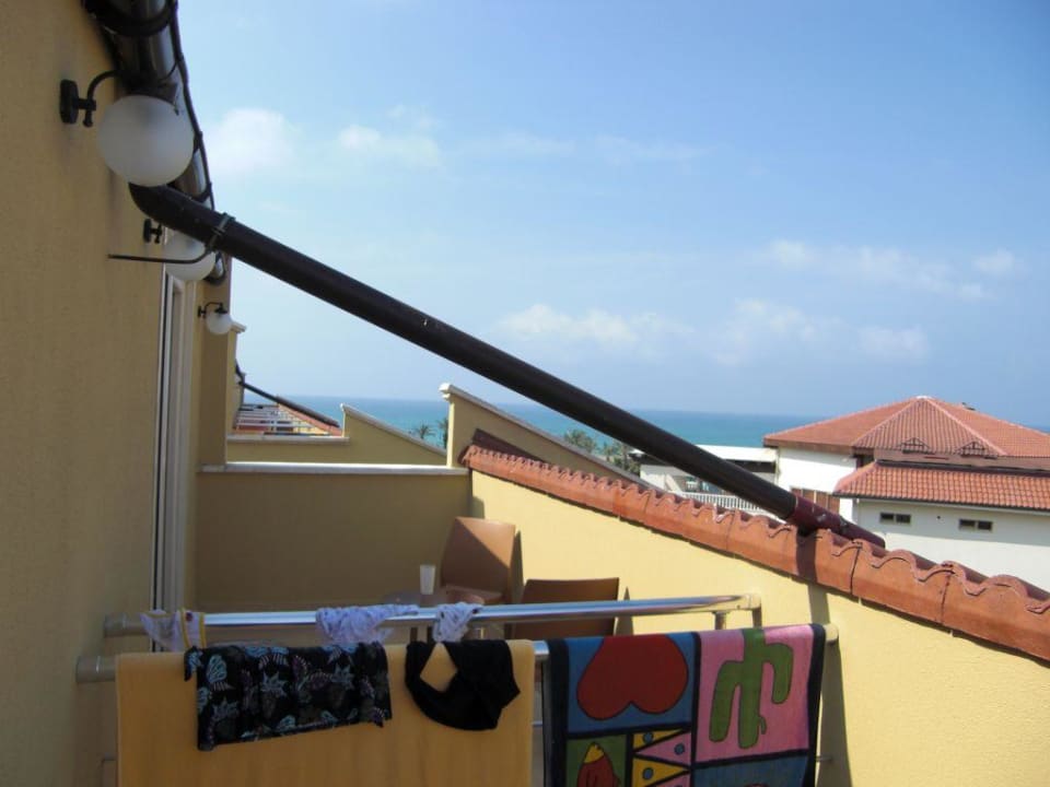 Blick vom Dachbalkon Belek Beach Resort Hotel