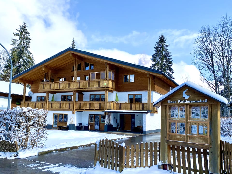 Außenansicht Ferienwohnungen Haus Waidmannsheil
