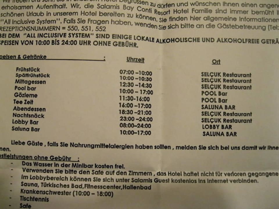 AI Angebot Salamis Bay Conti Resort Hotel & Casino