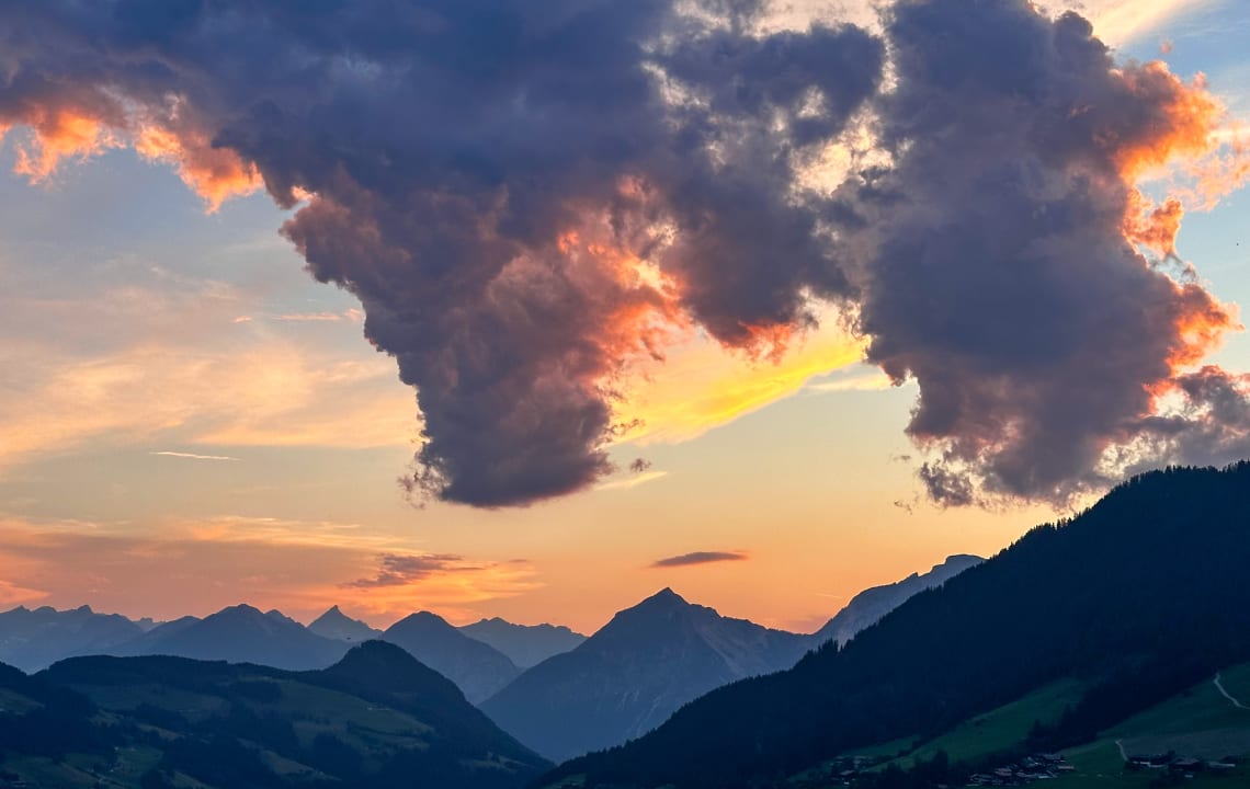 Ausblick Alpengasthof Rossmoos
