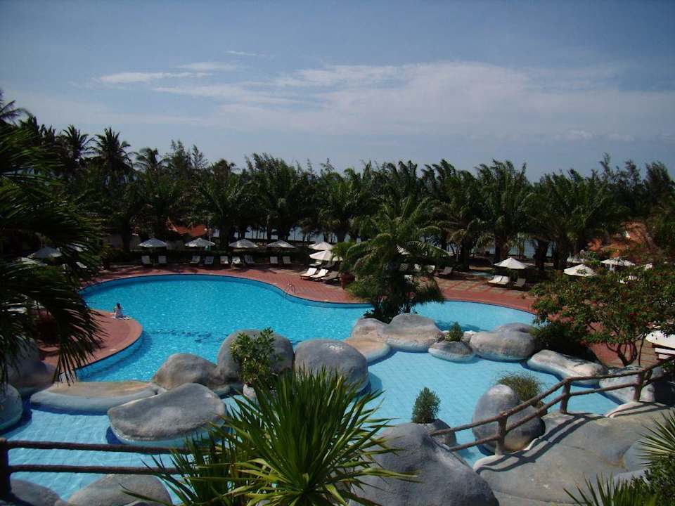 Blick auf den Pool Phu Hai Beach Resort & Spa Phan Thiet