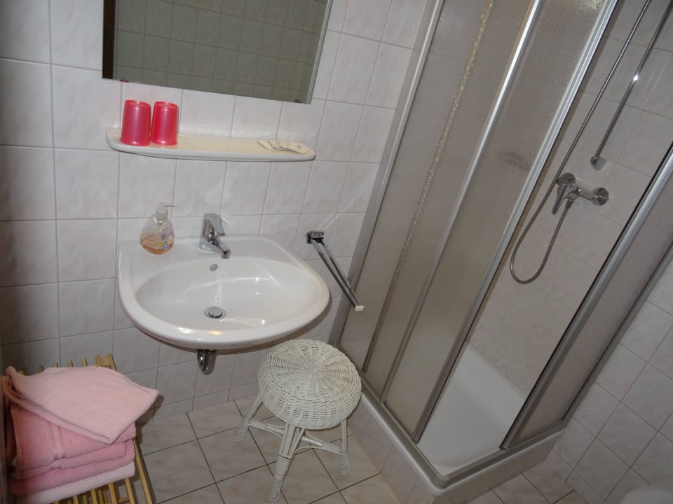 Dusche  Hotel Almenrausch