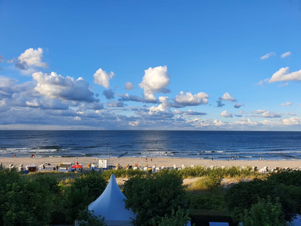 Ausblick SEETELHOTEL Kaiserstrand Beachhotel