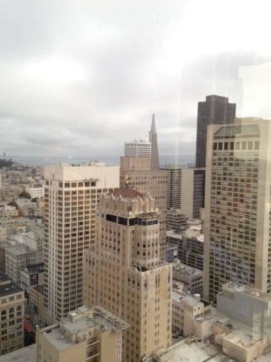 SF from the elevator  Hotel The Westin St. Francis