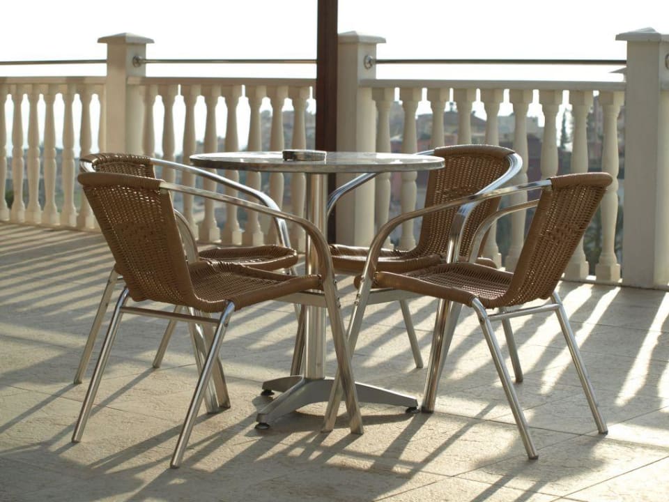 Impressionen auf der Terrasse Hotel Club Paradiso