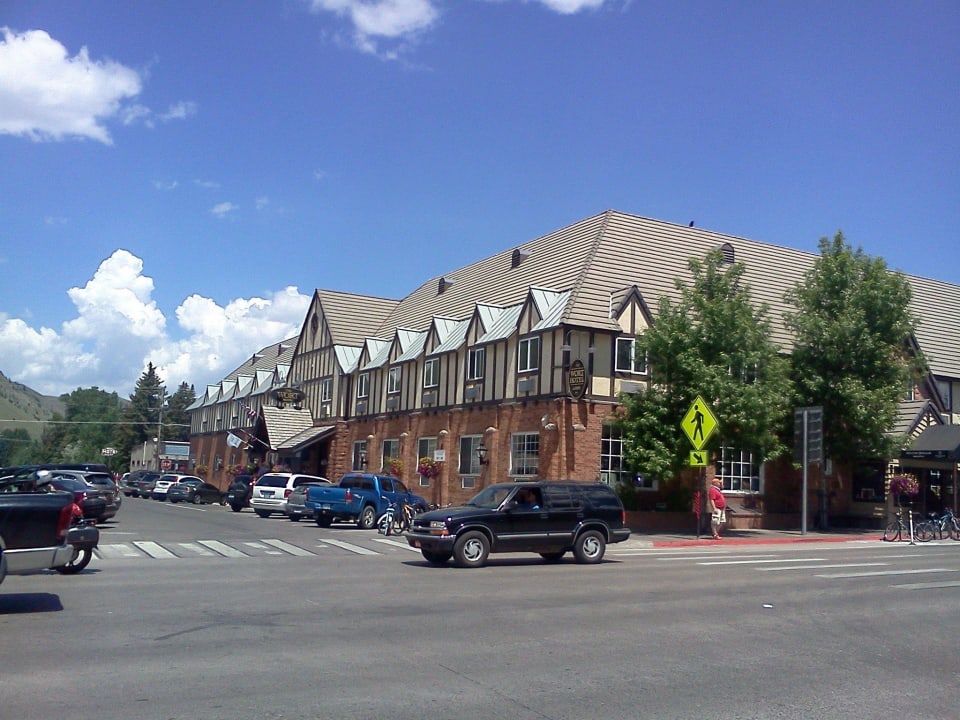 View from across the street Hotel The Wort