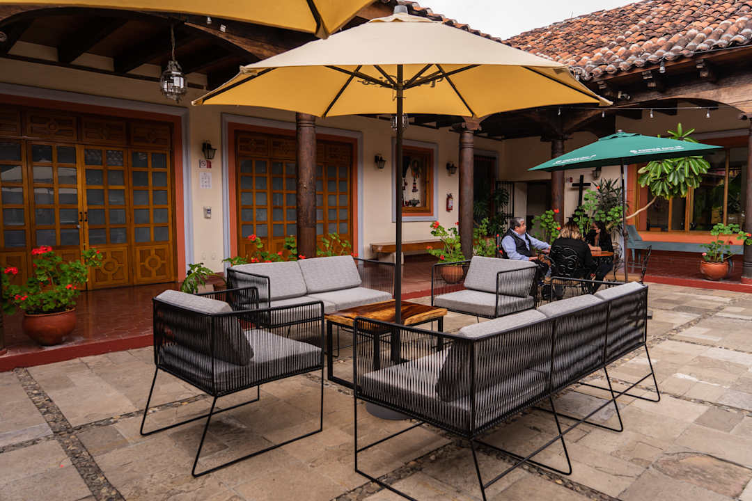 Gartenanlage Hotel Diego de Mazariegos