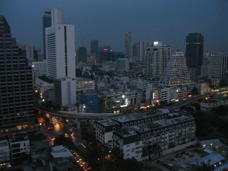 Evening view from the room Pullman Bangkok Hotel G