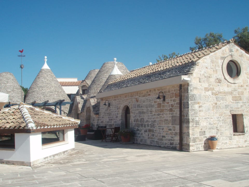 Parte della struttura esterna Hotel Masseria Chiancone Torricella