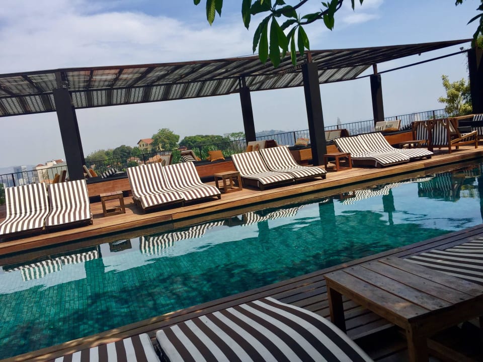 Pool & Terrasse mit Aussicht Santa Teresa Hotel RJ - MGallery By Sofitel