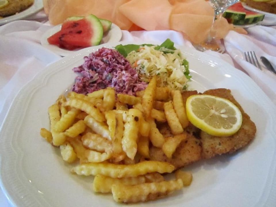 So sehen die Teller jetzt aus Relax Inn Health & Spa