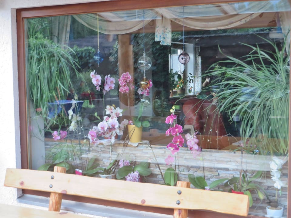 Blick in Aufenthaltsraum Gästehaus Schmuckenhof