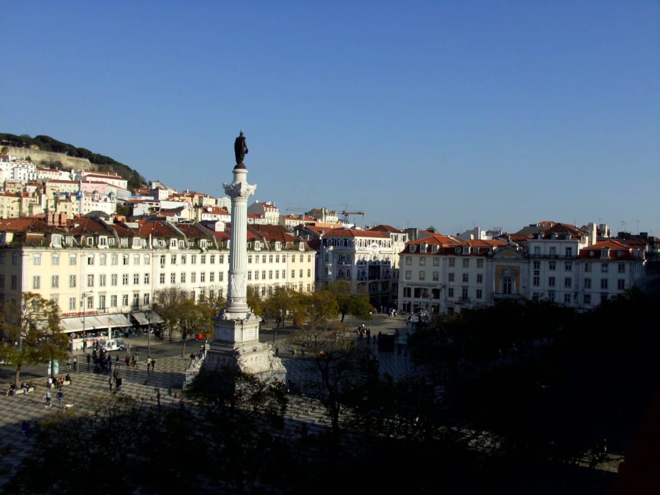 Ausblick zum Rossio My Story Hotel Rossio