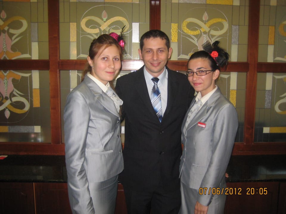 Daqna, Julian und Geri GRIFID Club Hotel Arabella
