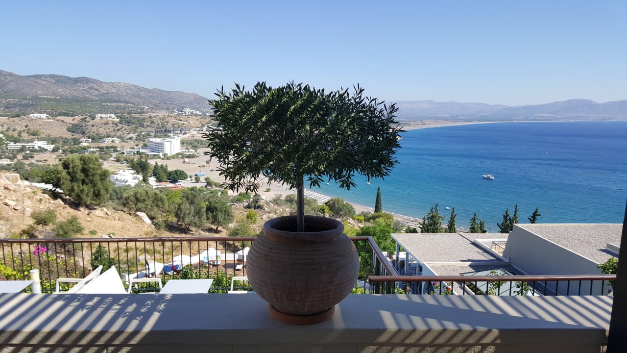 Ausblick Lindos Mare, Seaside Hotel
