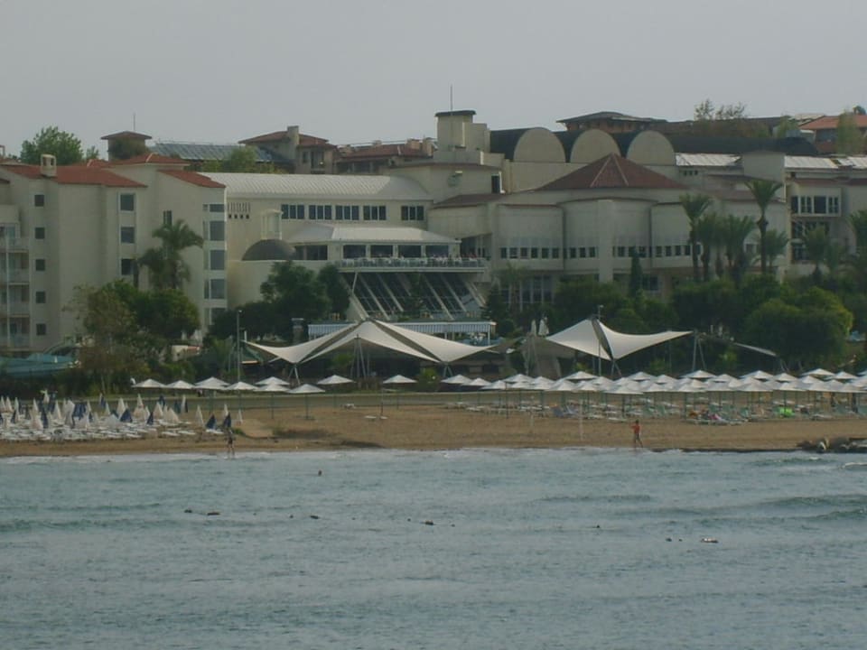 Perissia vom Strand aus gesehen PALOMA Perissia