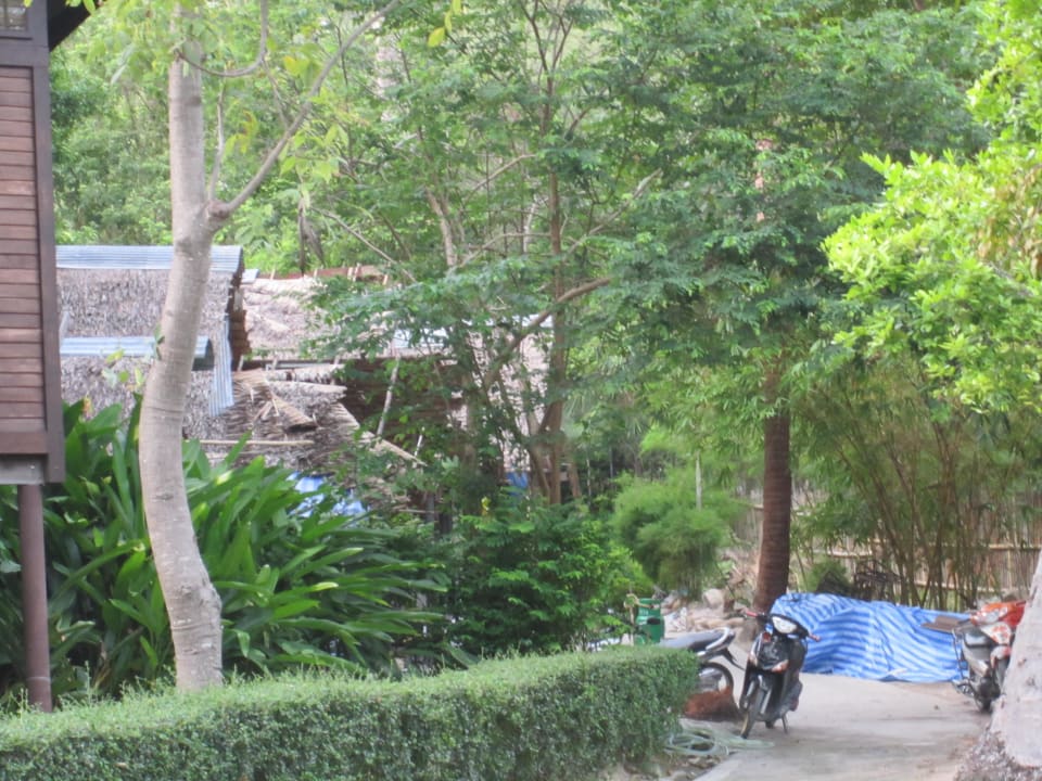 Blick aus dem Zimmer The Haad Tien Beach Resort
