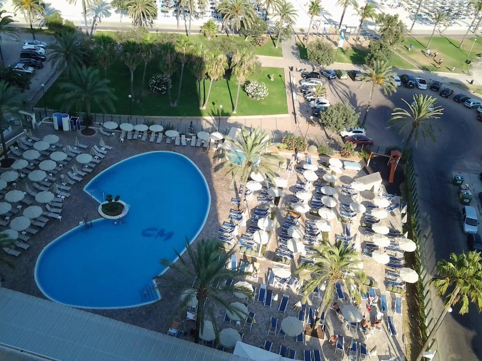 Blick aus der 11 Etage CM Castell de Mar