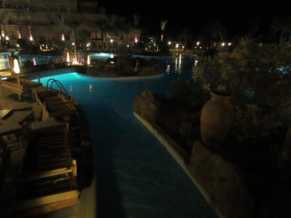 Bei Nacht Pickalbatros Palace Resort
