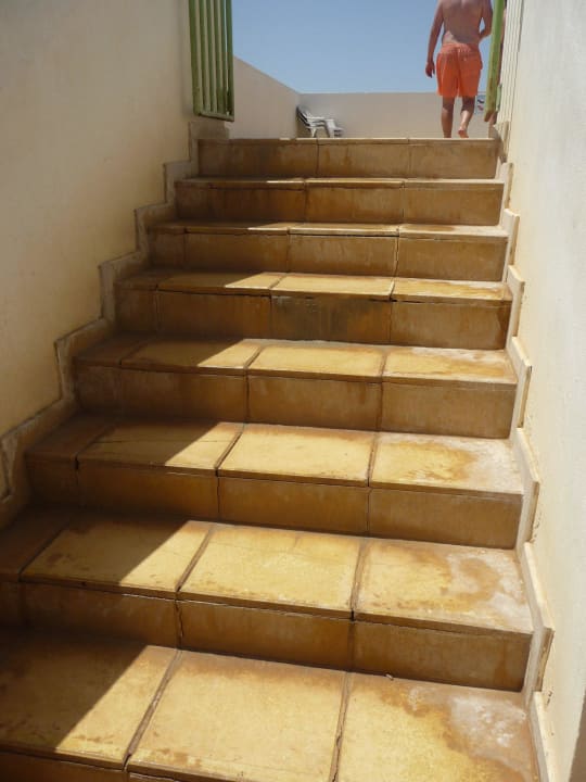 Aufgang zu den Rutschen Djerba Sun Beach Hotel & Spa