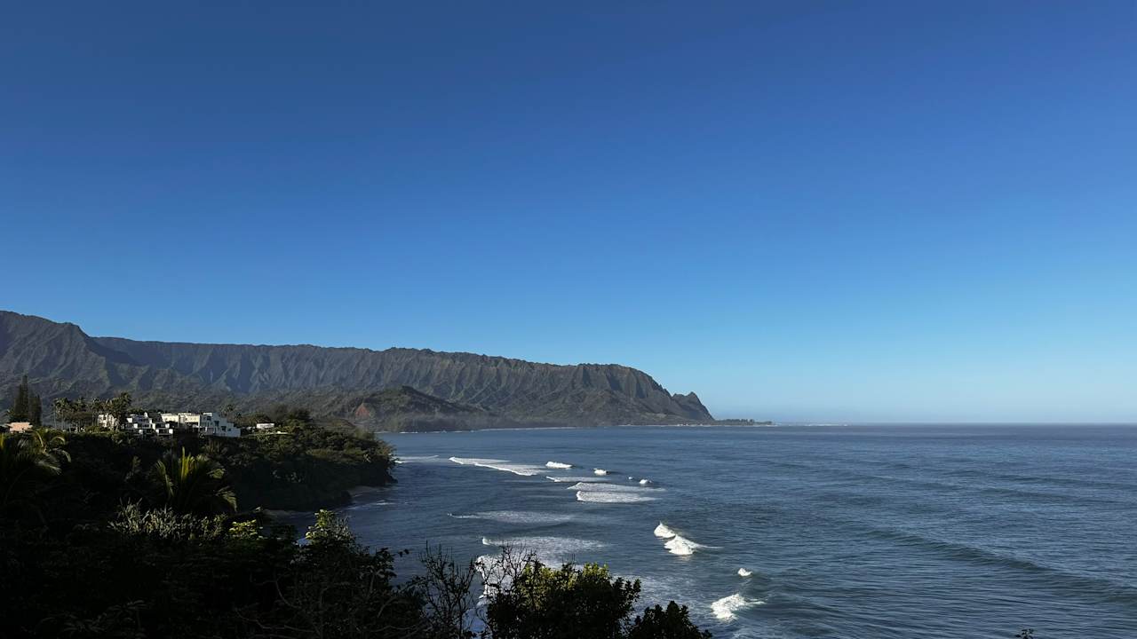 Ausblick Pali Ke Kua