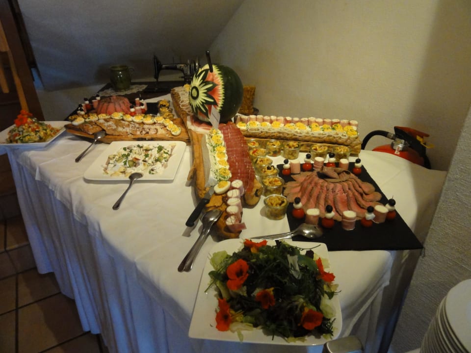Vorspeisenbuffet Alpengasthof Hotel Kopphütte