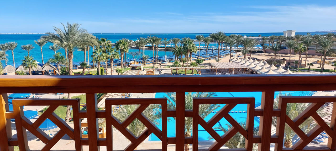 Ausblick Continental Hotel Hurghada