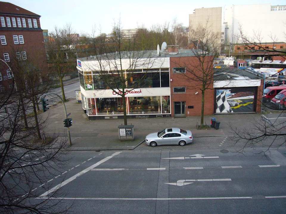 Ausblick aus dem Zimmer Hotel Nevada Hamburg