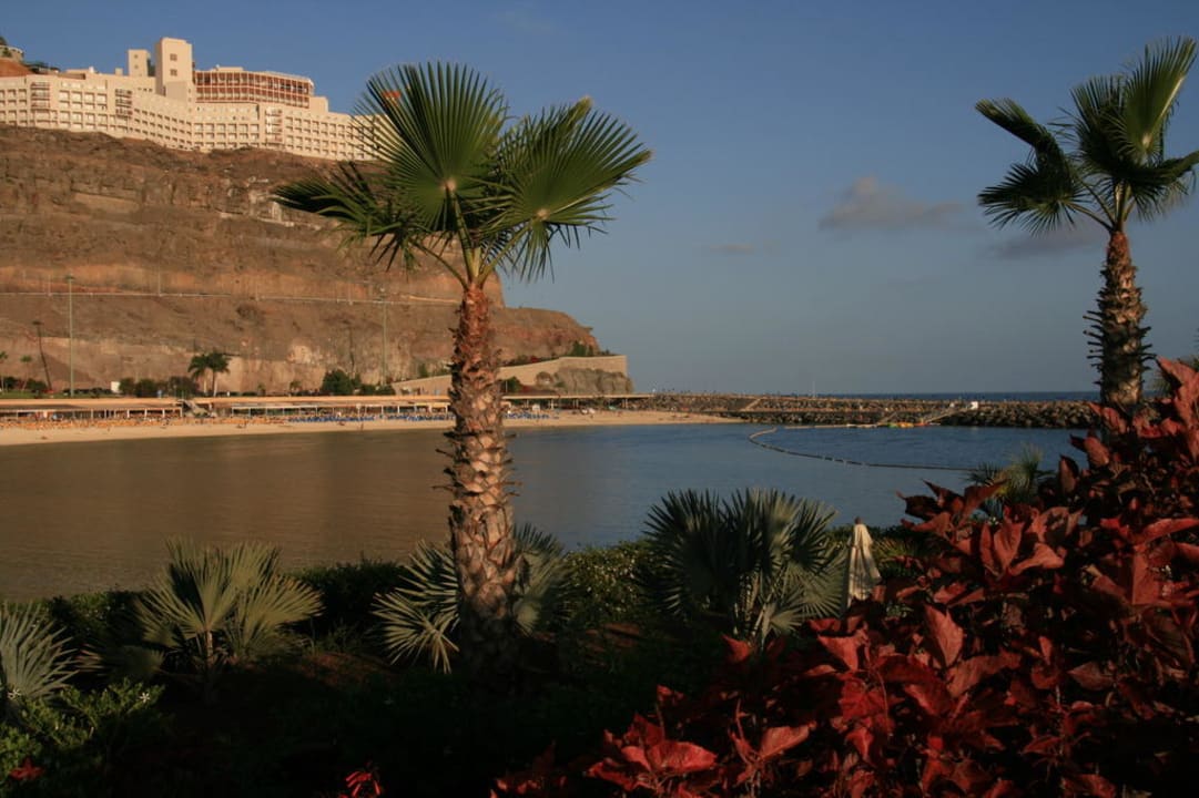 Sicht vom Minigolfplatz Hotel Riu Vistamar