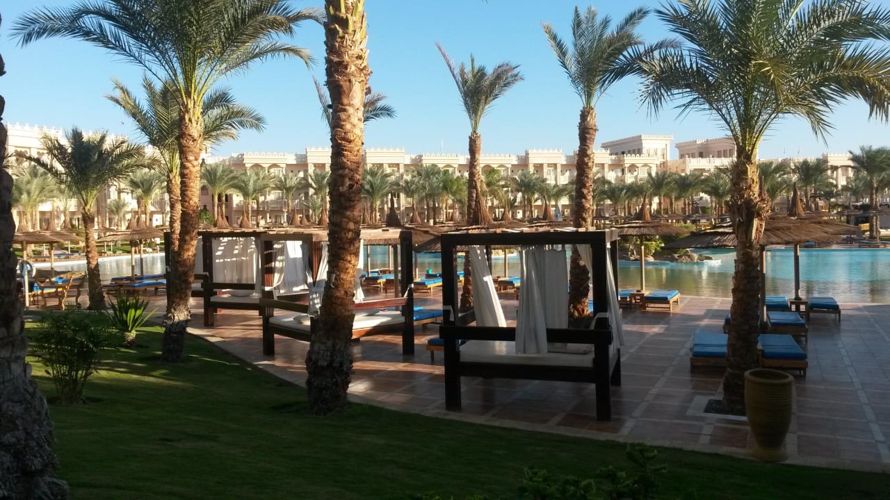 Von der Terrasse Pickalbatros Palace Resort