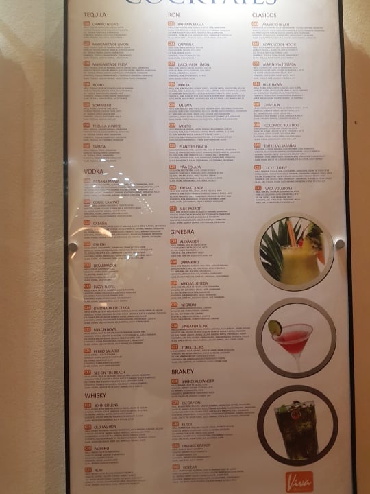 Super leckere Cocktails etc. Viva Azteca by Wyndham - All Inclusive Resort